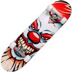 Skateboard ActionOne ABEC-7, Aluminiu, 79 x 20 cm, multicolor, Clown fotografia produsului