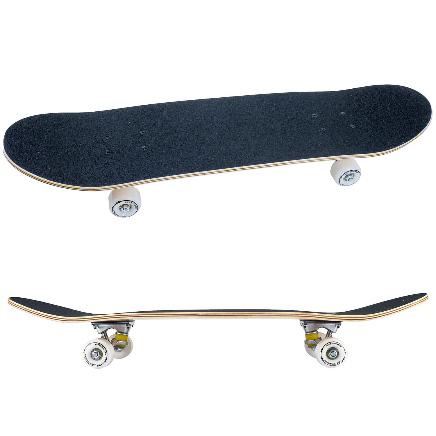 Skateboard ActionOne ABEC-7, Aluminiu, 79 x 20 cm, multicolor, Clown fotografia produsului View 4 L