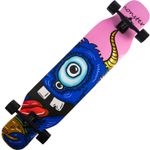 Longboard Action One&reg;, ABEC-7, PU, Aluminiu, 100kg Blue Devil fotografia produsului