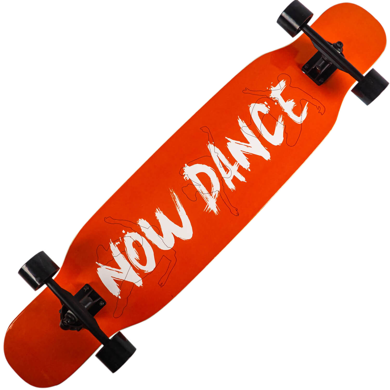 Longboard Action One&reg;, ABEC-7, PU, Aluminiu, 100kg Now Dance fotografia produsului