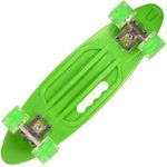 Penny board Action One&reg; Portabil ABEC-7, PU, Aluminiu, Green Stuff fotografia produsului View 2 S