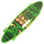Penny board Action One&reg; Portabil ABEC-7, PU, Aluminiu, Green Stuff fotografia produsului