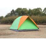 Cort dublu strat, 2 persoane, Orange/Verde, 200x150x110cm fotografia produsului View 4 S