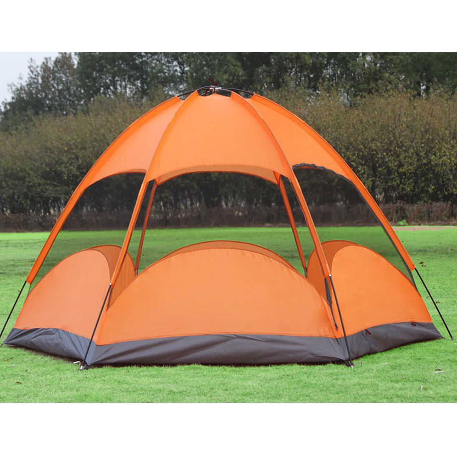Cort hexagonal Zelten 4-5 persoane DIAMOND 240X240X145 cm fotografia produsului View 5 L