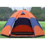 Cort hexagonal Zelten 4-5 persoane DIAMOND 240X240X145 cm fotografia produsului View 4 S