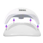 Lampa UV Timeless Tools cu 24 LED-uri, Alb fotografia produsului View 5 S