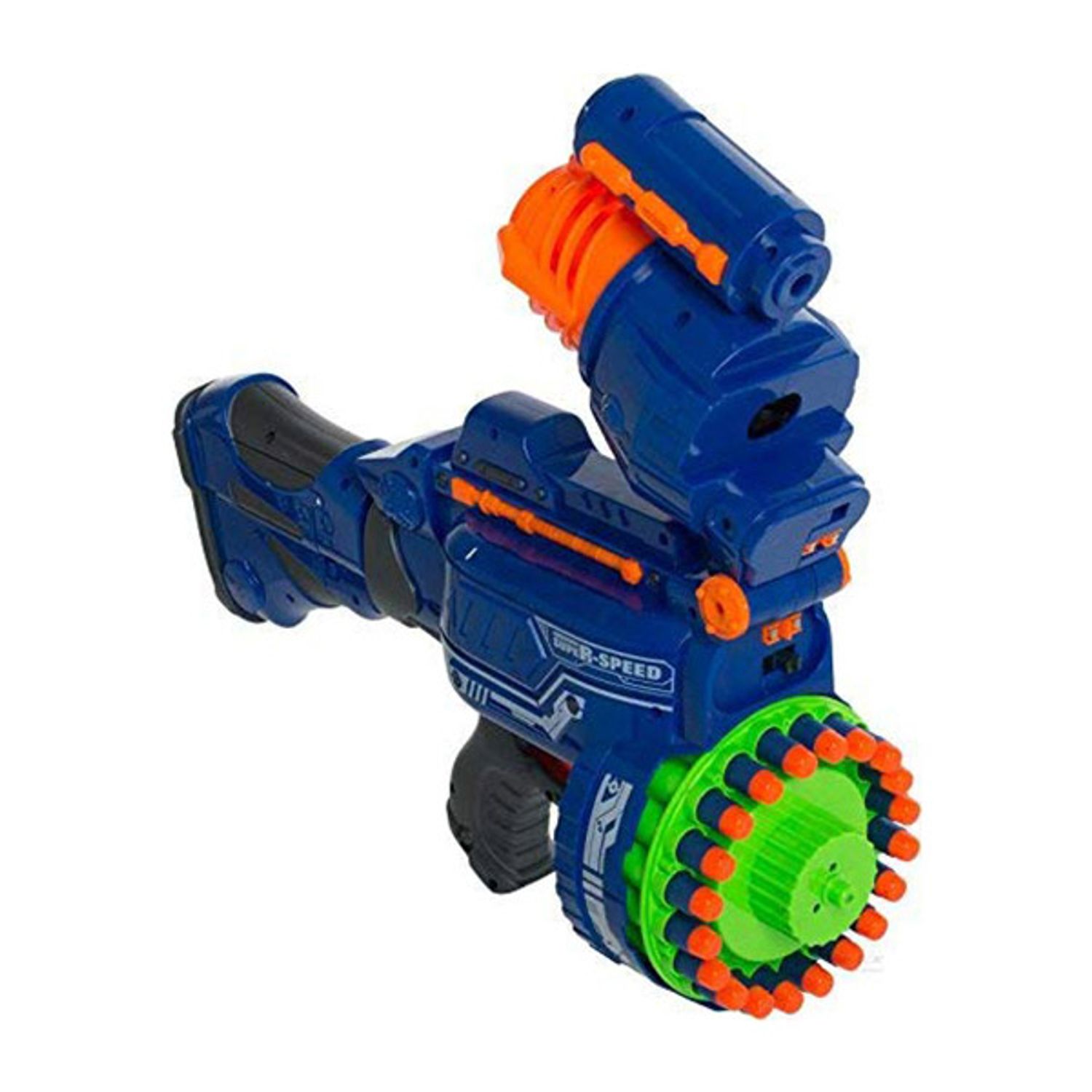 Arma de jucarie cu sunet Timeless Tools, 80 proiectile, Albastru fotografia produsului View 3 L