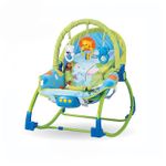 Balansoar bebe Timeless Tools, cu vibratii si melodii, Albastru fotografia produsului