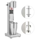 vidaXL Mixer de milkshake, 1 L, oțel inoxidabil fotografia produsului