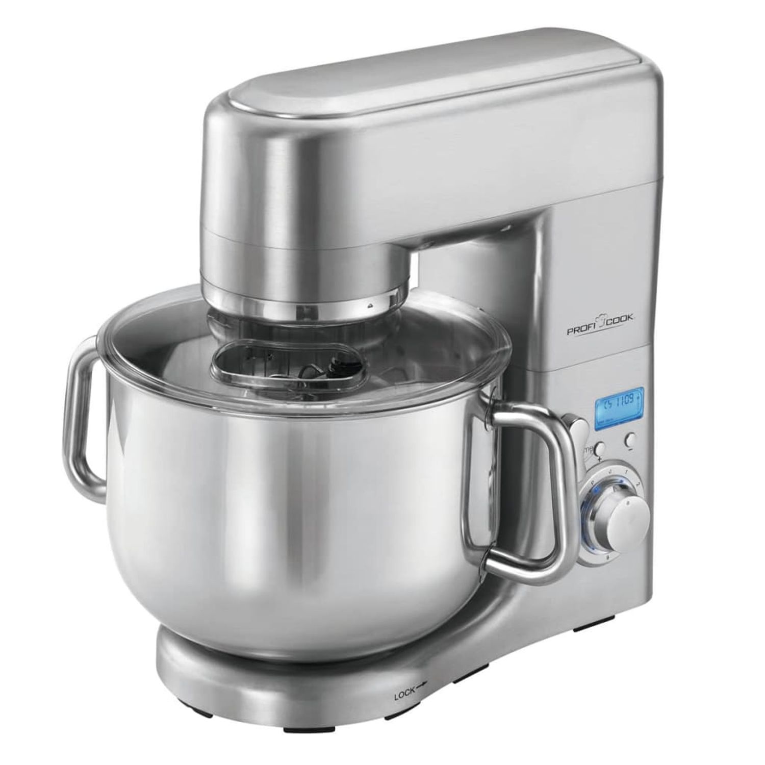 ProfiCook Mixer PC-KM 1096 1500 W 10 L argintiu fotografia produsului