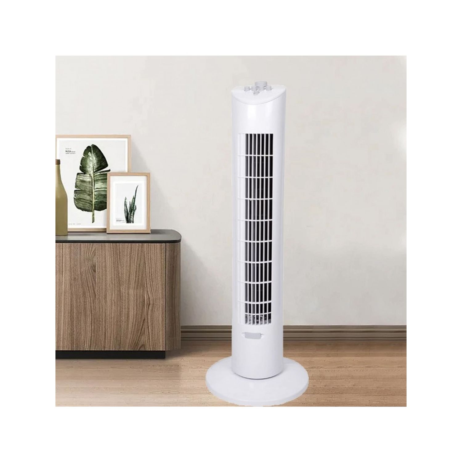 Ventilator turn Perel, Timer, Rotatie, Trei trepte, Consum 60W fotografia produsului