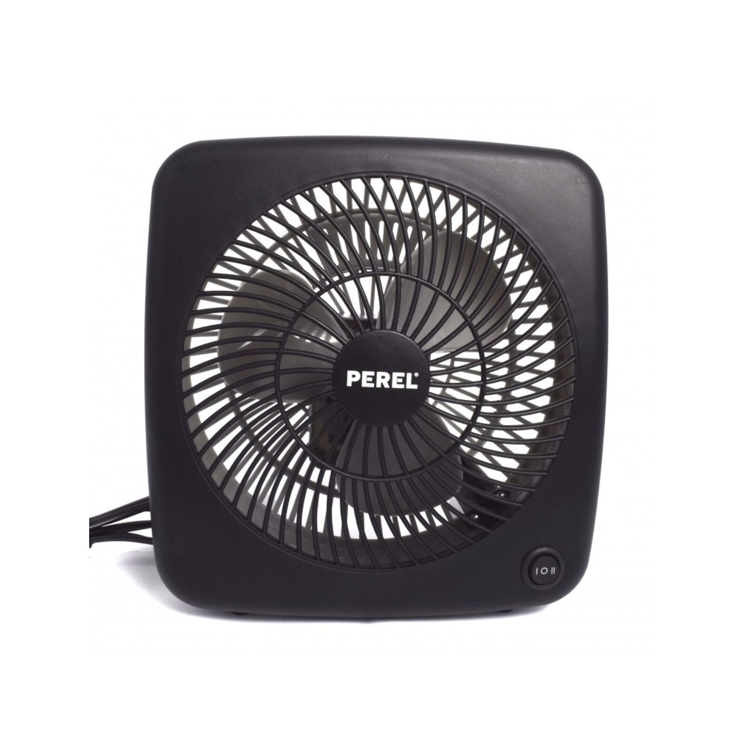 Ventilator de masa, Perel, 30W, 2 trepte, negru, 95194 fotografia produsului