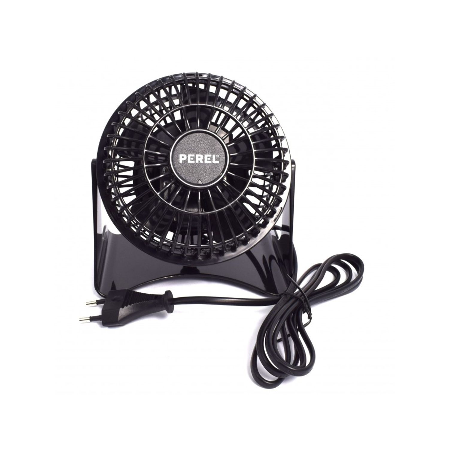 Mini ventilator de birou cu difuzer parfum, Perel, negru, 95156 fotografia produsului