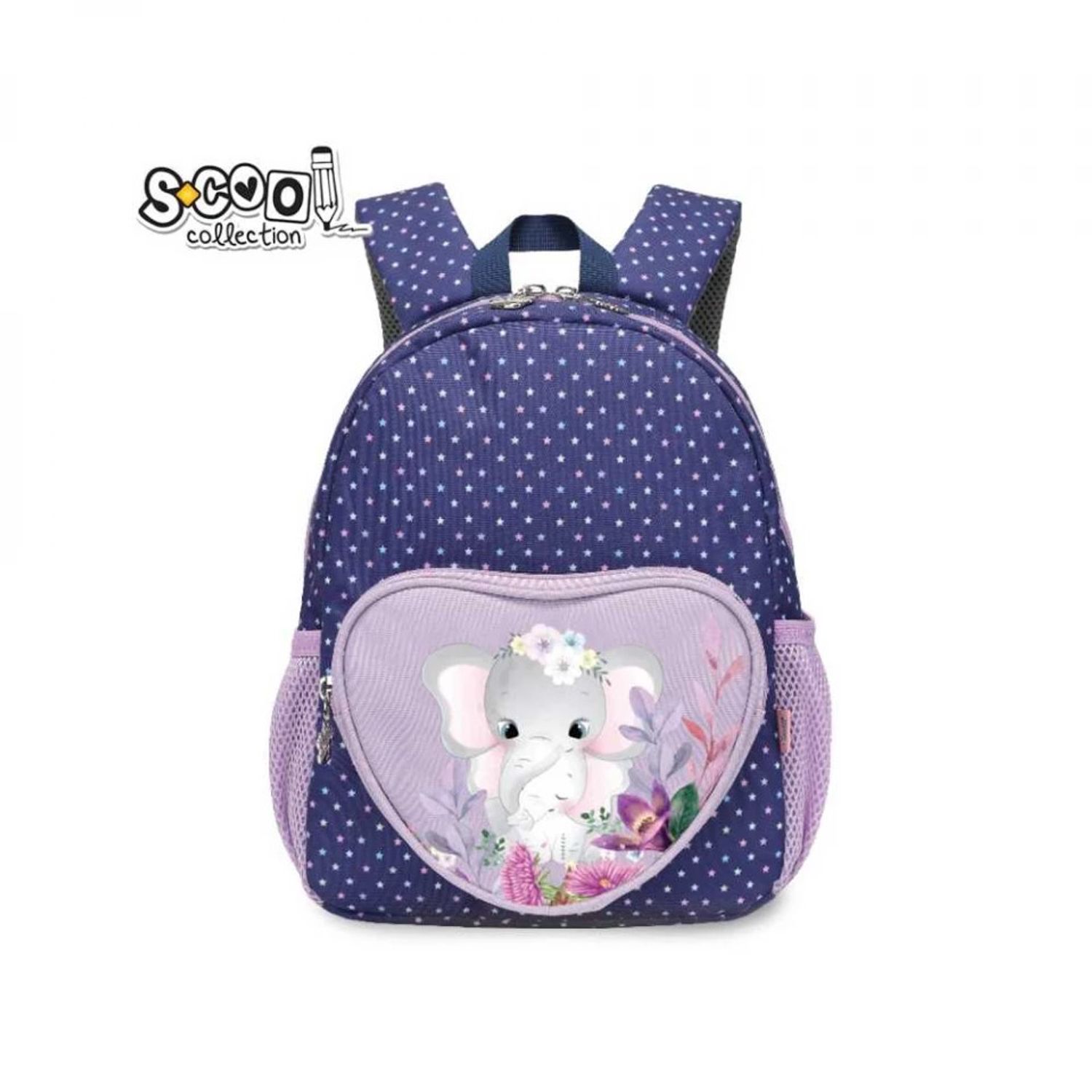 Ghiozdan gradinita ELEPHANT - fetite, 31 cm - S-COOL fotografia produsului
