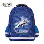 Ghiozdan ergonomic SKY FIGHTER, 38 cm - S-COOL fotografia produsului