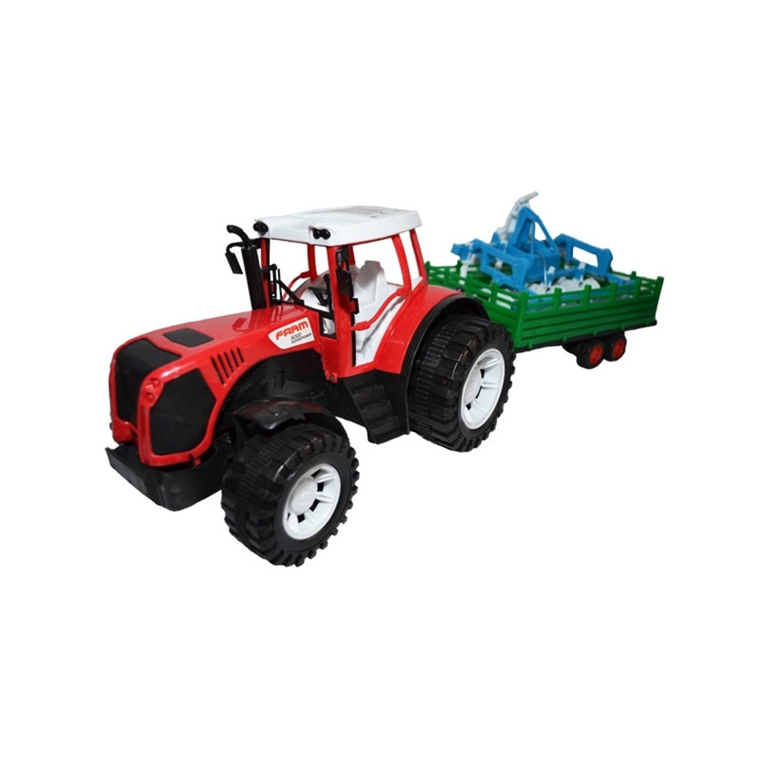 Tractor cu remorca si utilaj, 51 cm fotografia produsului