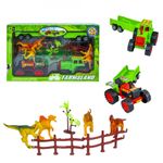 Set tractor + figurine dinozaur fotografia produsului