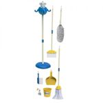 Set curatenie, din plastic, albastru fotografia produsului