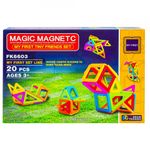 Joc constructii magnetic, 20 piese fotografia produsului