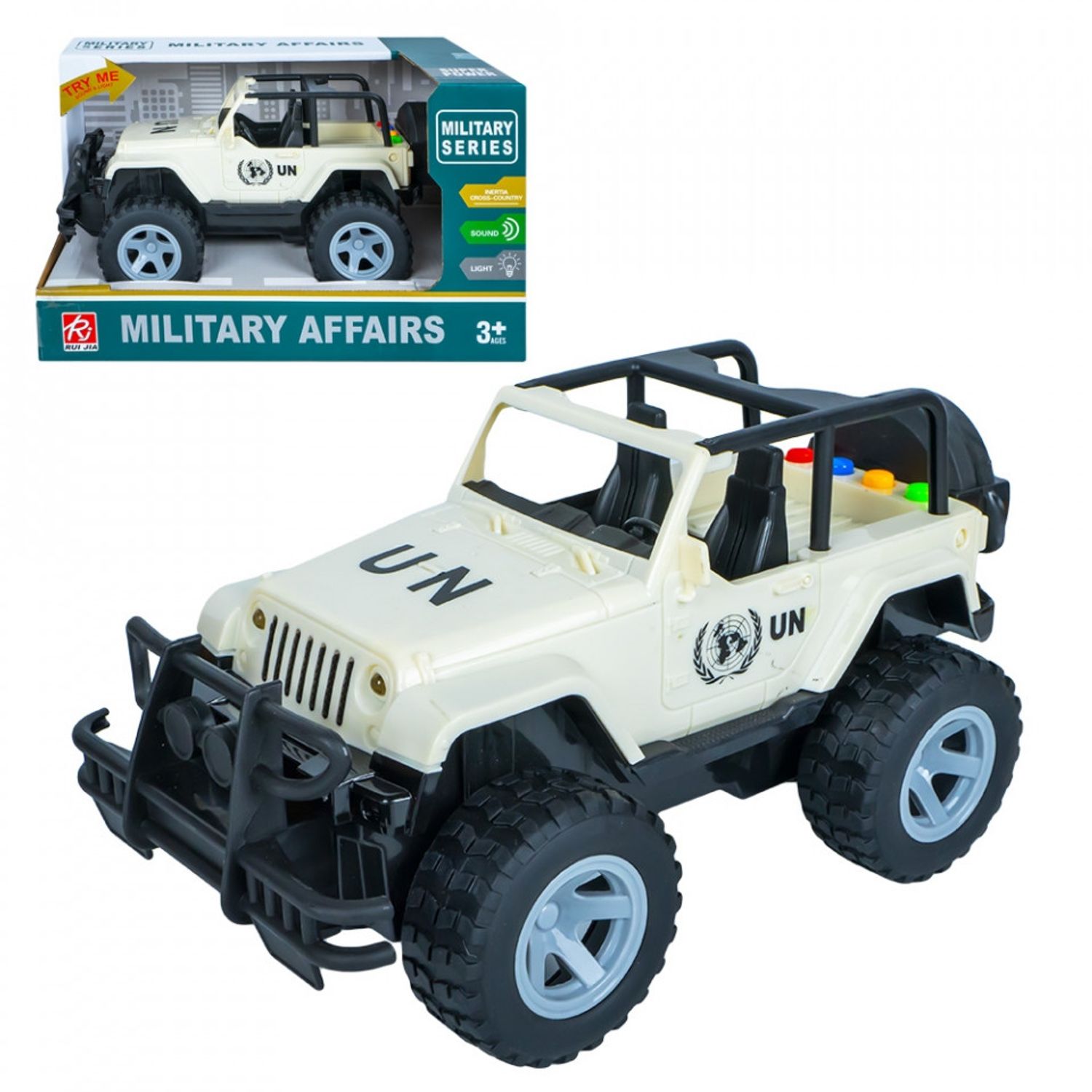 Jeep armata frictiune, cu baterii fotografia produsului