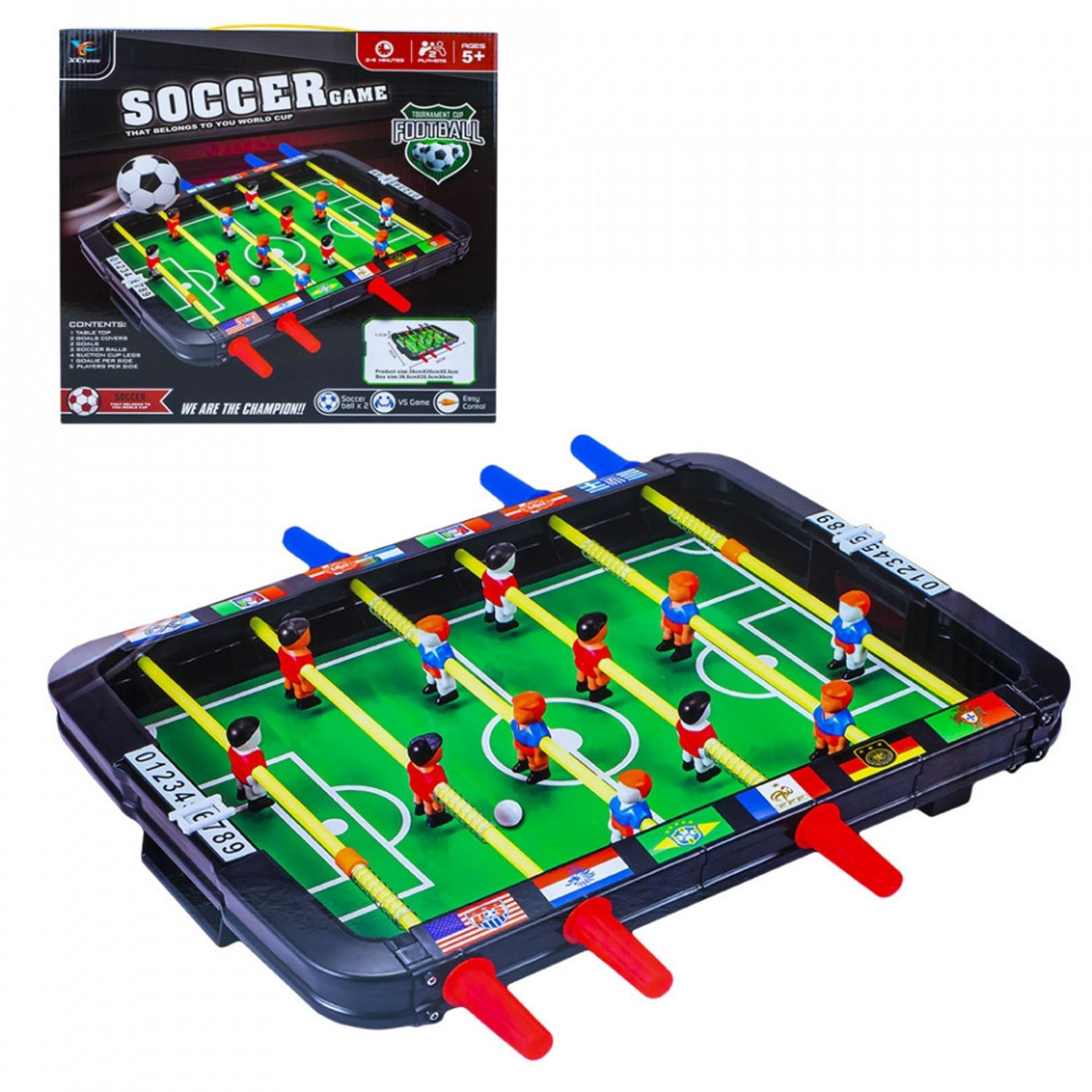 Joc foosball, 36x35x5.5  cm fotografia produsului