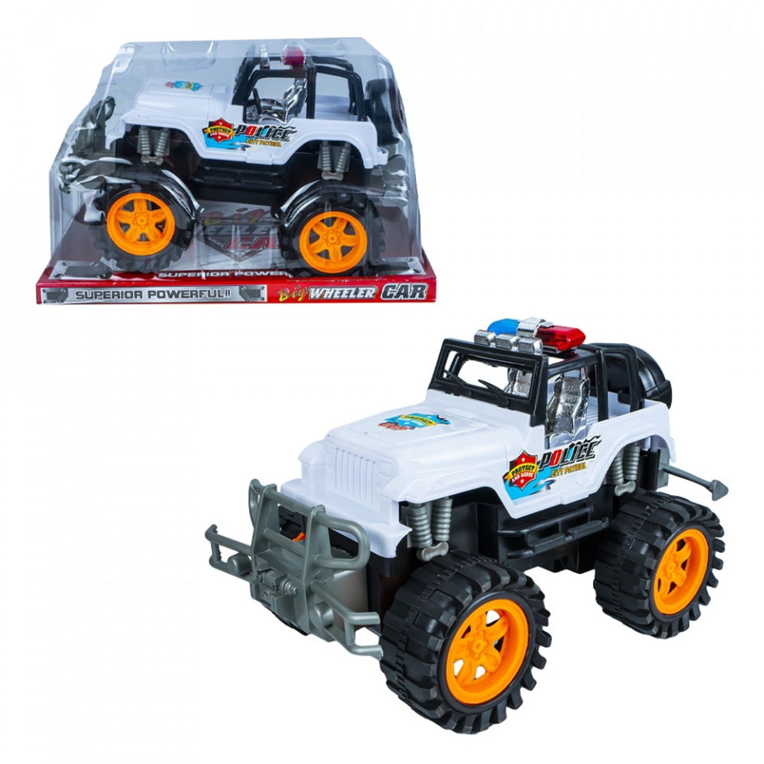 Jeep politie  frictiune fotografia produsului