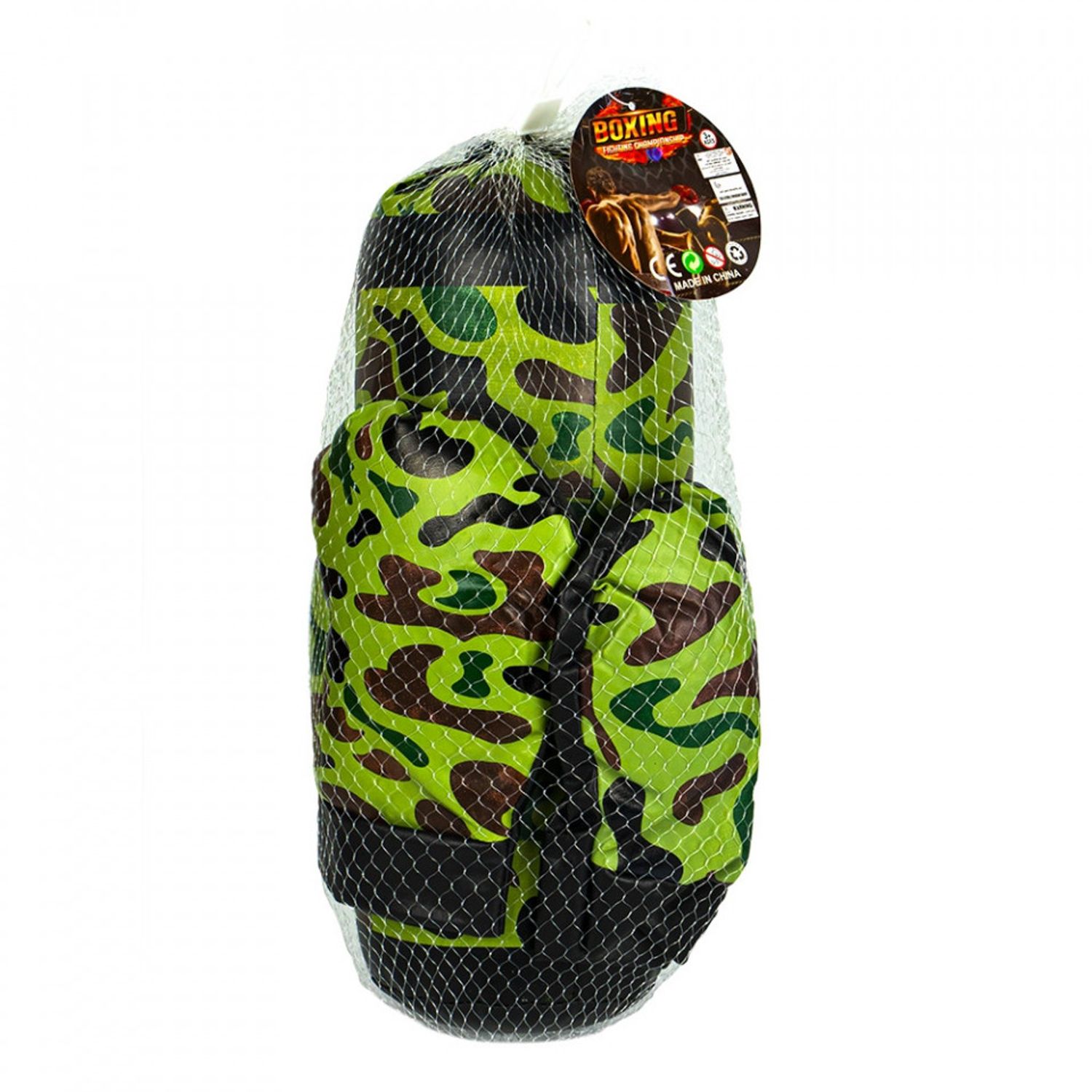 Sac box camuflaj + manusi, 30 cm fotografia produsului
