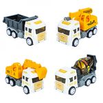 Masini constructie frictiune, 4 buc/set fotografia produsului