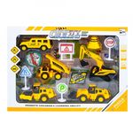 Play set constructii + semne circulatie, 12 piese fotografia produsului