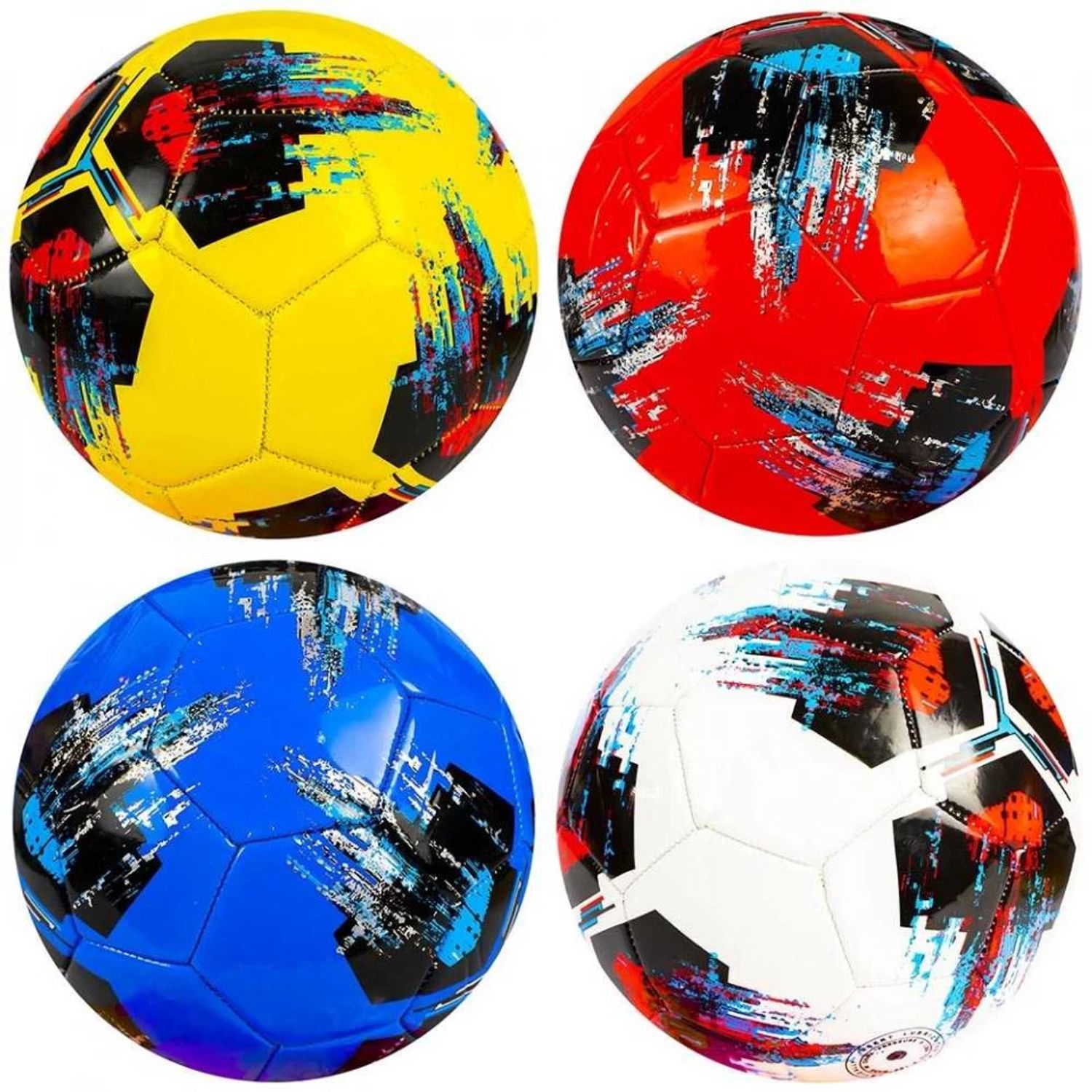 Minge fotbal PU, nr. 5, color, 350g fotografia produsului