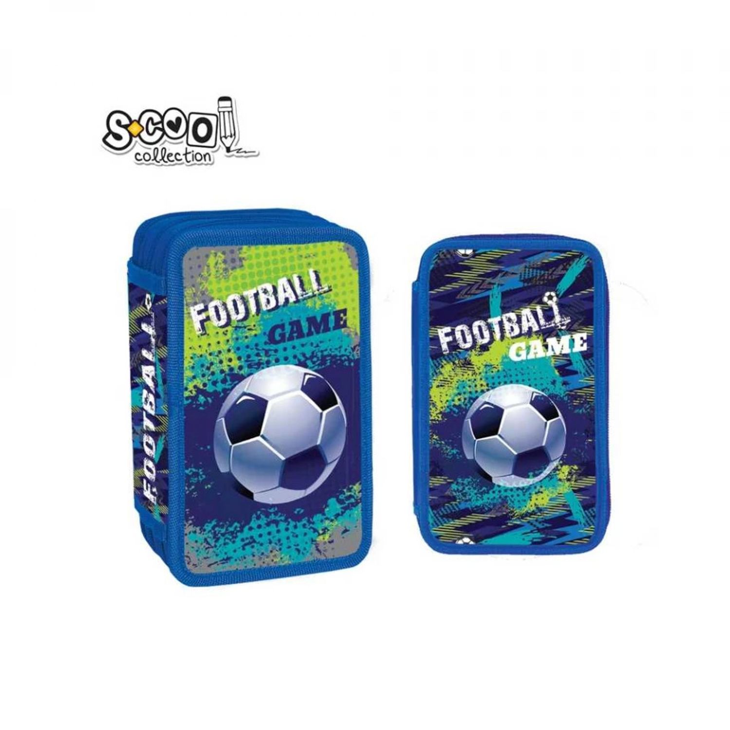 Penar echipat, 3 fermoare, 39 piese, FOOTBALL - S-COOL fotografia produsului