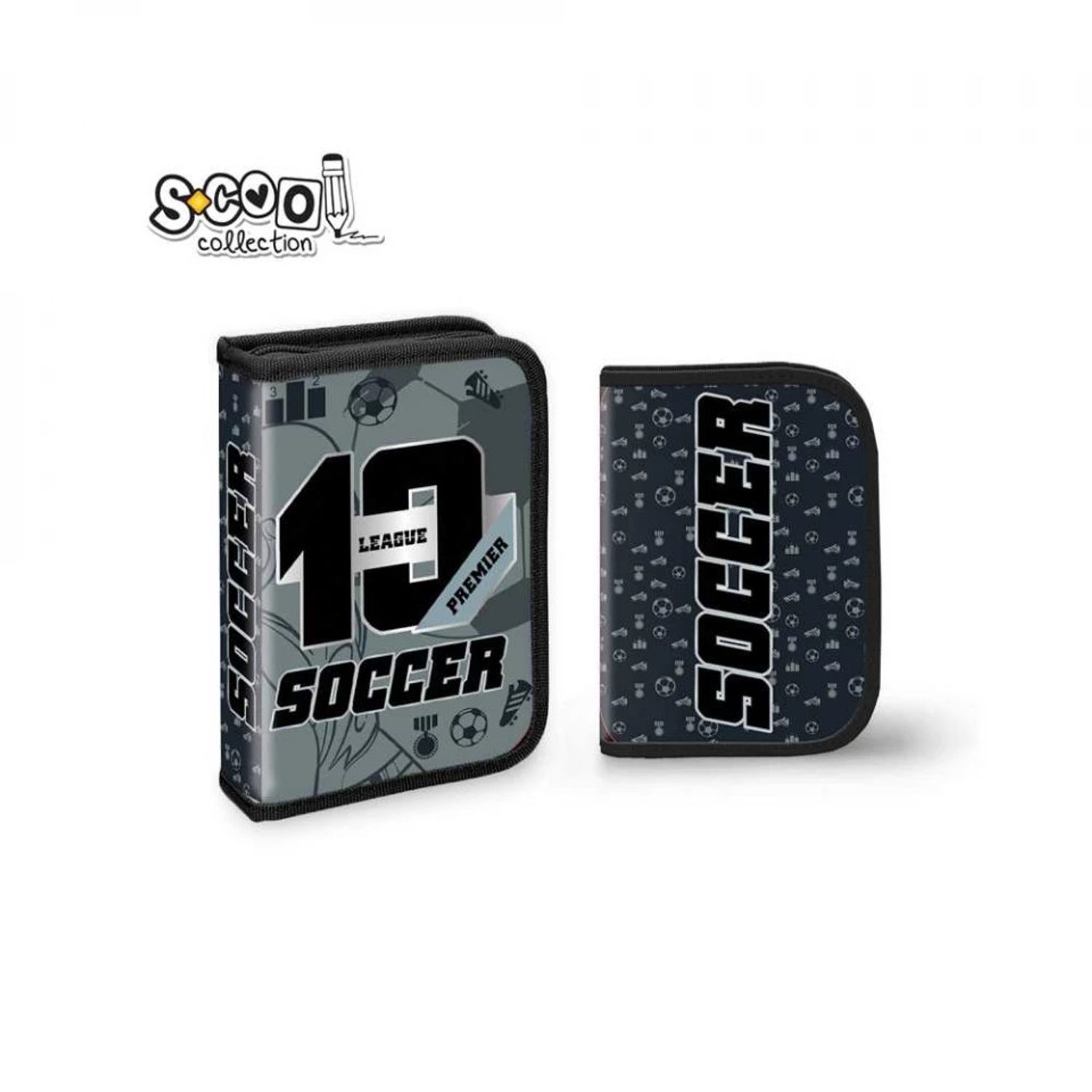 Penar echipat, 1 fermoar, 2 extensii, 32 piese, SOCCER - S-COOL fotografia produsului