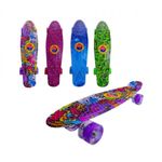 Placa skateboard, roti silicon, led, Grafitti fotografia produsului