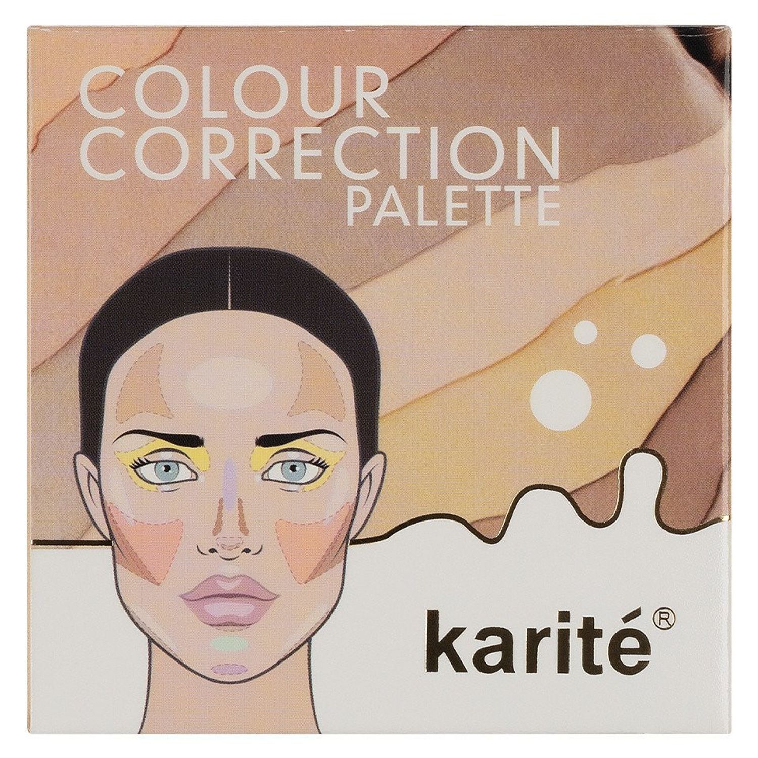 Paleta Corectoare, Karite, Colour Correction Palette, 03 fotografia produsului View 3 L