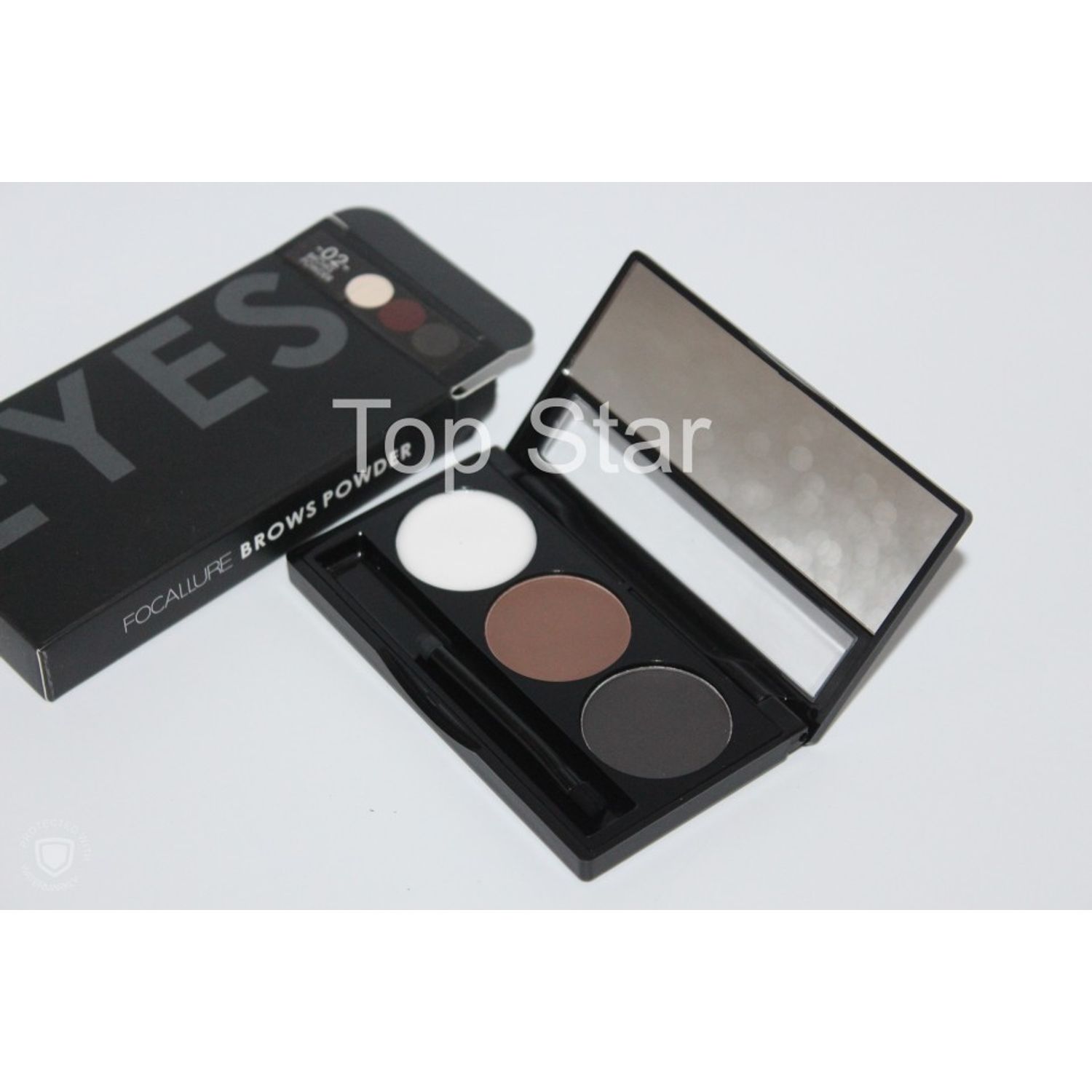 Kit sprancene Focallure, fard sprancene si ceara fixare fotografia produsului View 2 L