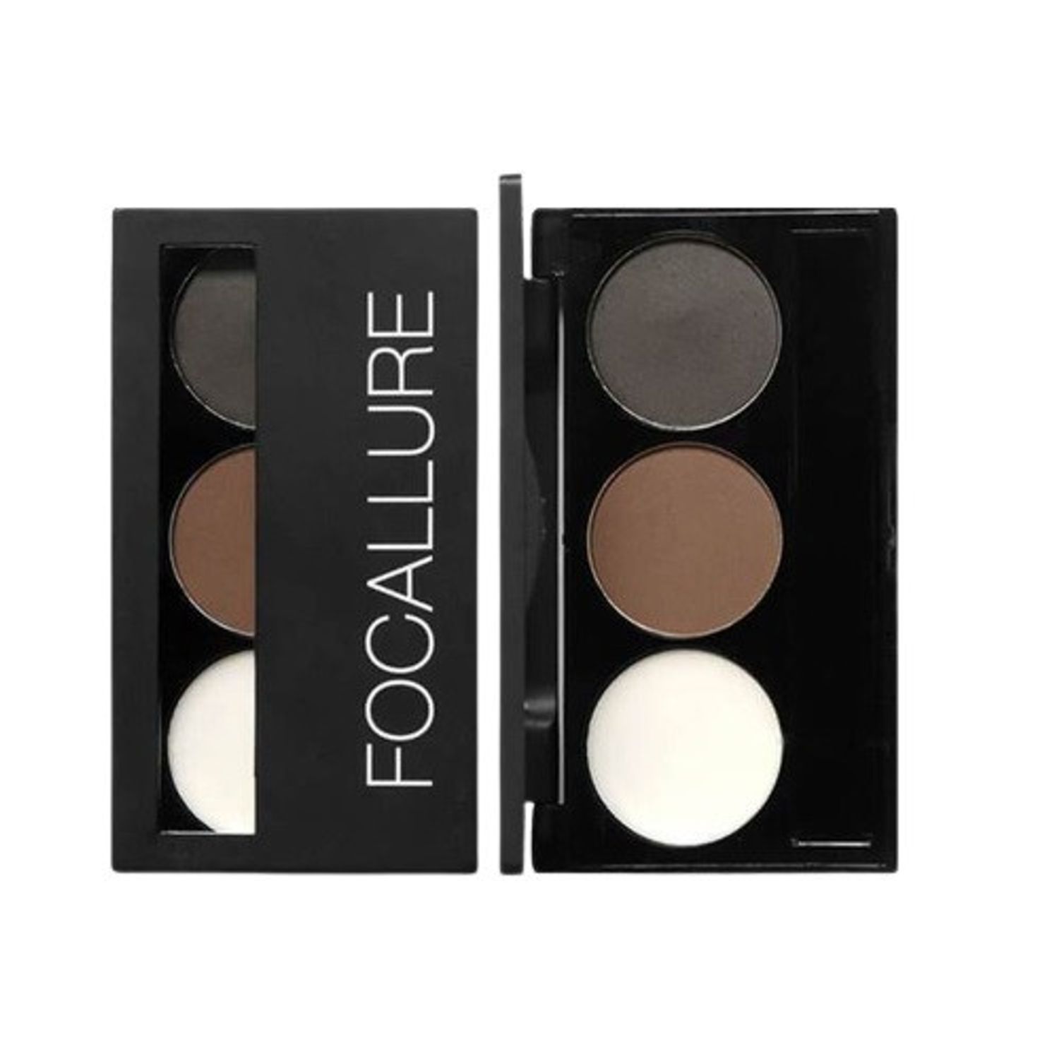 Kit sprancene Focallure, fard sprancene si ceara fixare fotografia produsului View 4 L