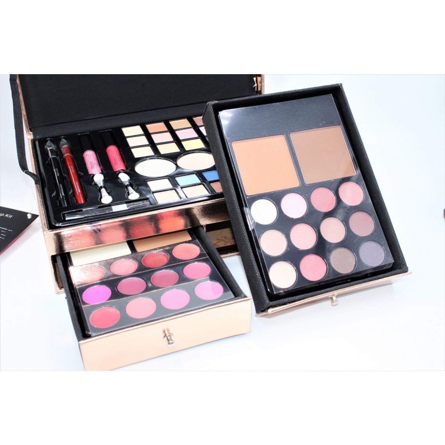 Trusa machiaj, Magic Color, Professional Make-up Kit, Gold fotografia produsului View 5 L