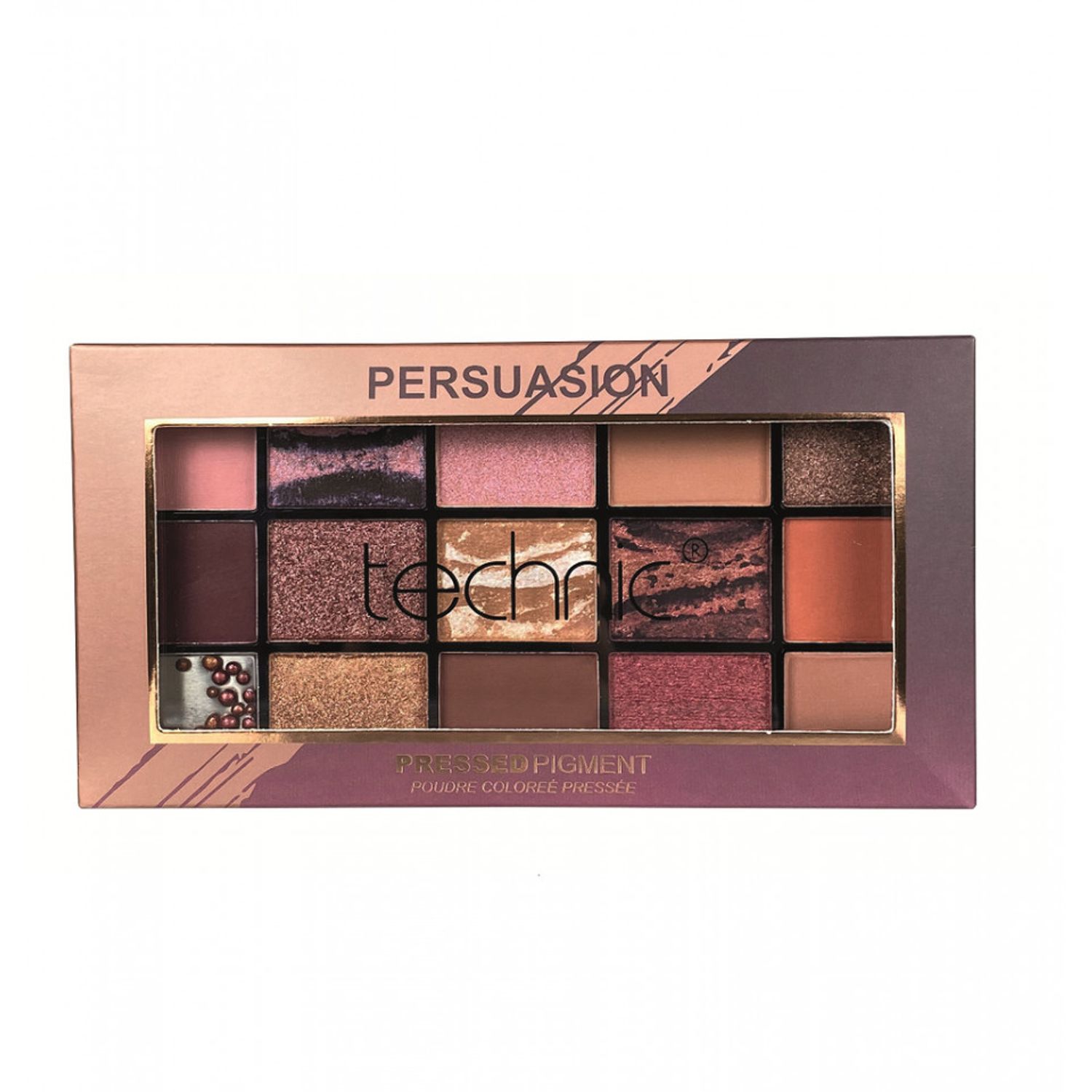 Trusa machiaj farduri de ochi, Technic, Pressed Pigment, Persuasion fotografia produsului View 3 L