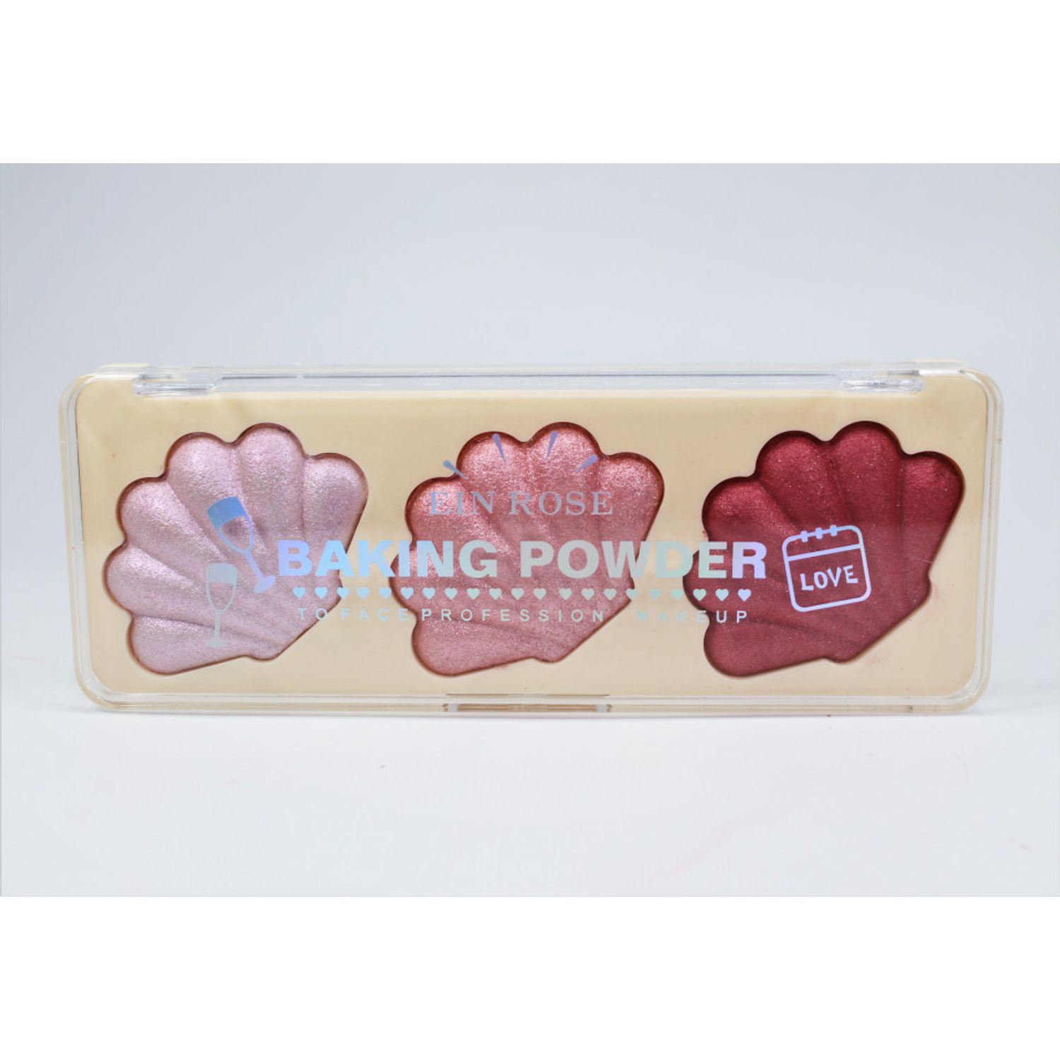 Paleta iluminatoare, Makeup, Eni Rose, Baking Powder, 02 fotografia produsului View 2 L