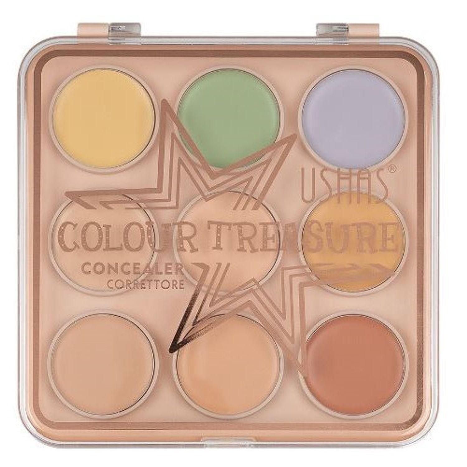 Paleta 9 corectoare, Ushas, Colour Treasure, 03 fotografia produsului View 2 L