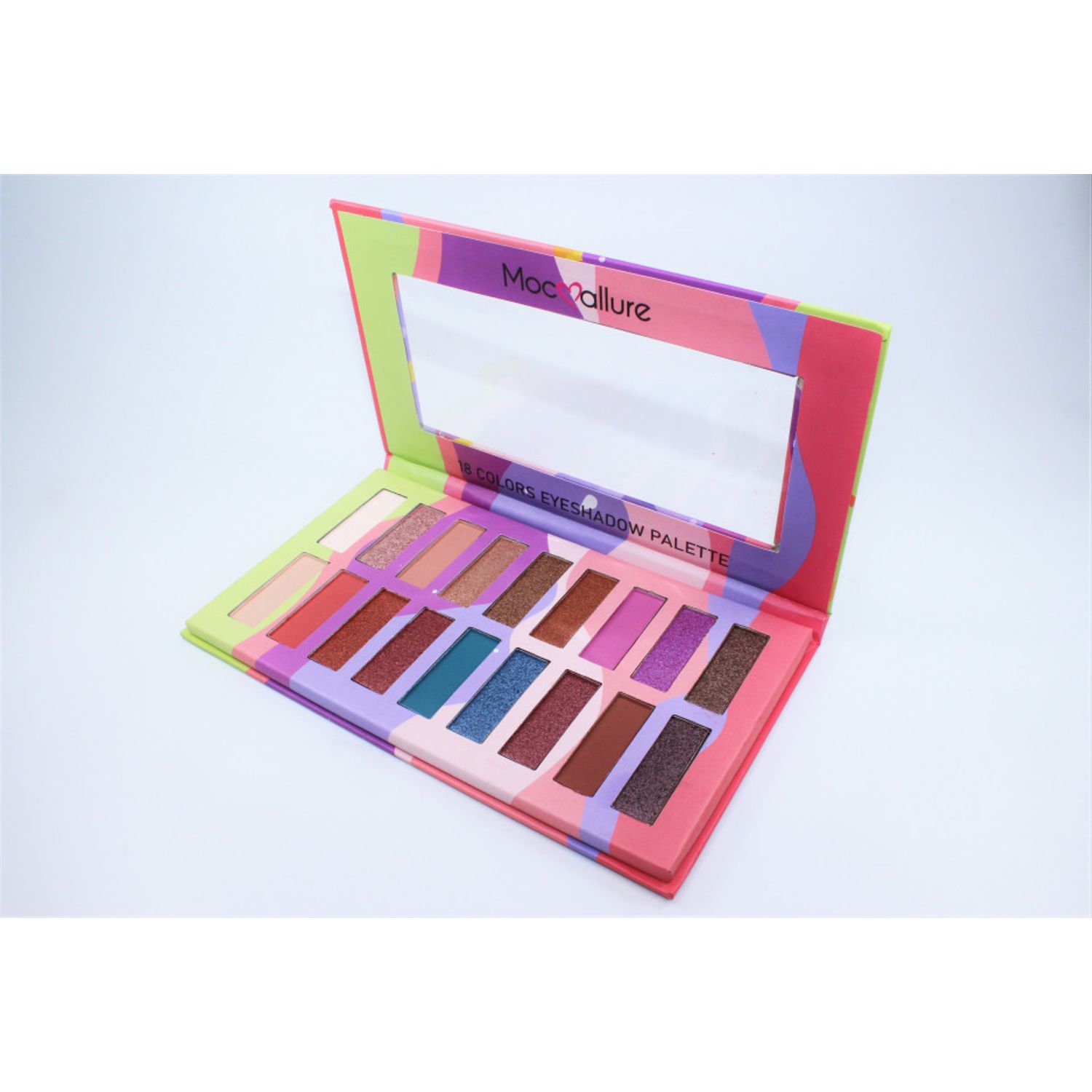 Trusa 18 farduri de ochi, Mocallure, Multicolor fotografia produsului View 2 L
