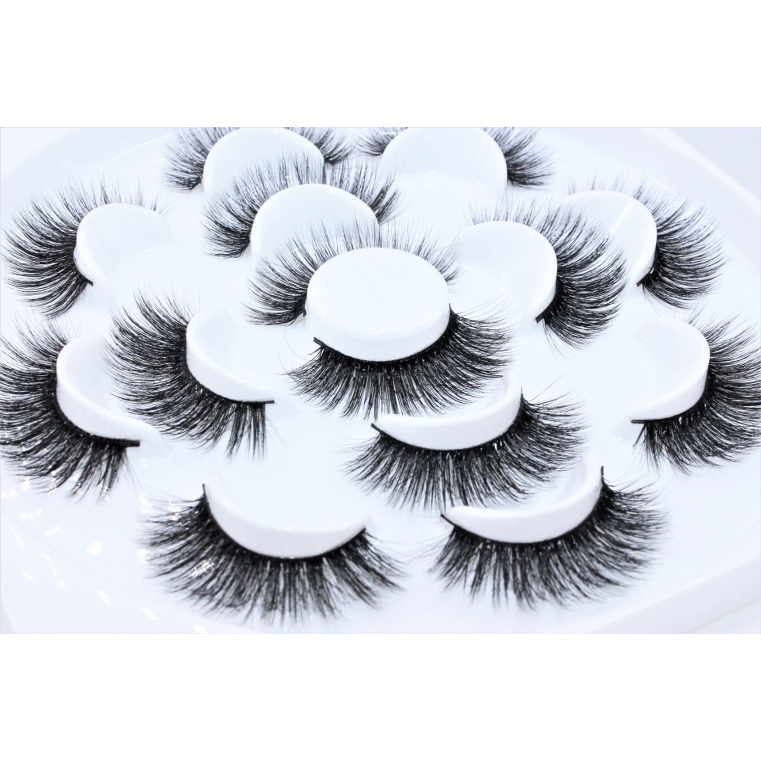 Set Gene false, Alblfeler, Perfect Your Beauty 6D, Reutilizabile, 311 fotografia produsului View 3 L