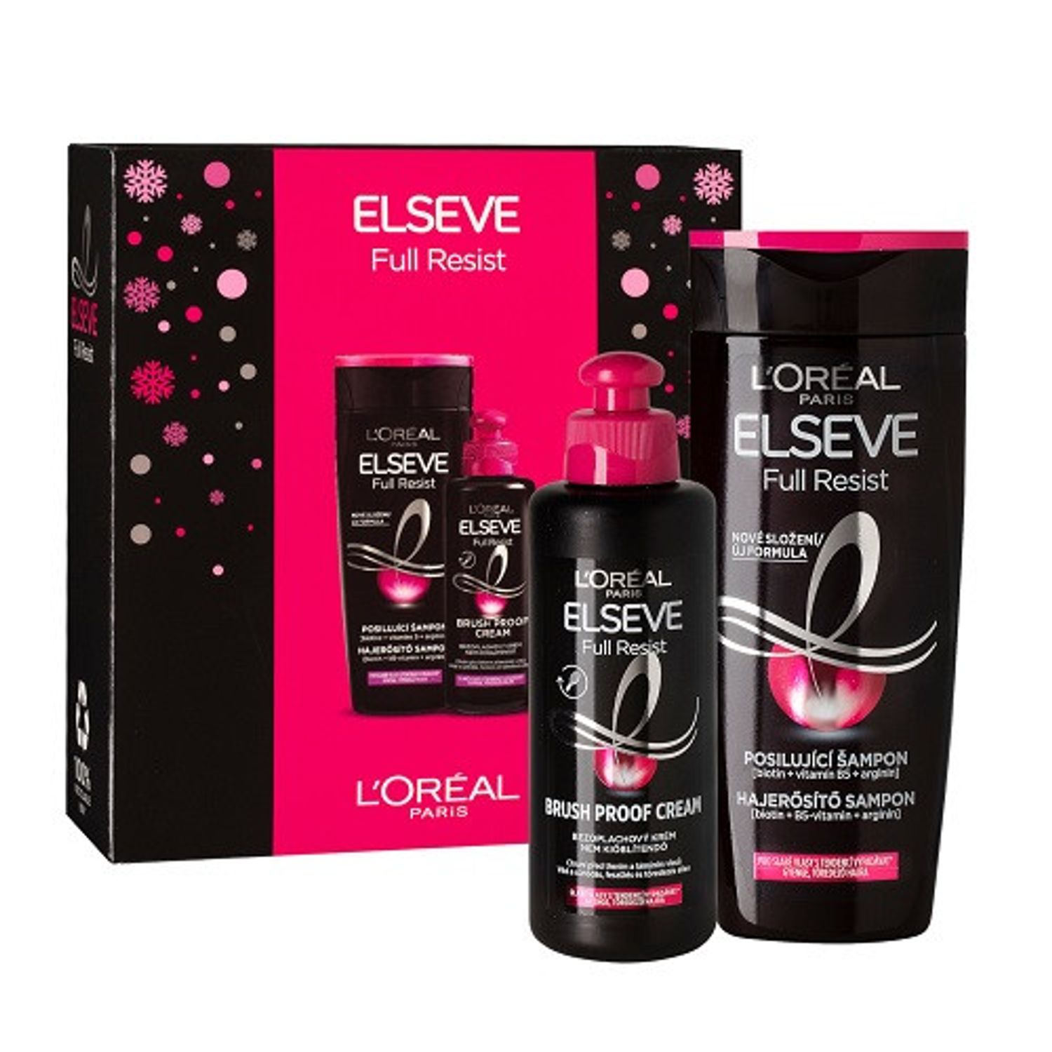 Set Sampon si Crema de par, Loreal, Full Resist fotografia produsului