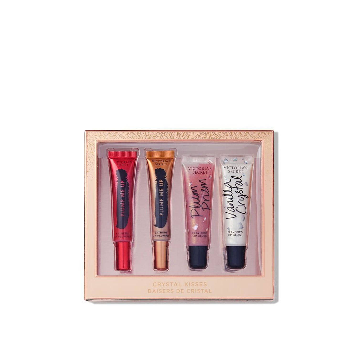 Victoria's Secret Set 4 Lip Glossuri, Crystal Kisses, Victoria's