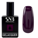 Oja semipermanenta SNB GL214 O'Cherry 15 ml fotografia produsului