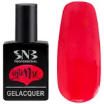 Oja semipermanenta SNB, GLI08, Corai Neon, Alia 15 ml fotografia produsului