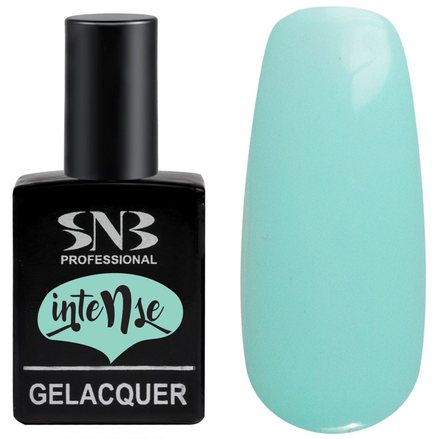 Oja semipermanenta SNB, GLI01,  Jil, Bleu Mint 15 ml fotografia produsului