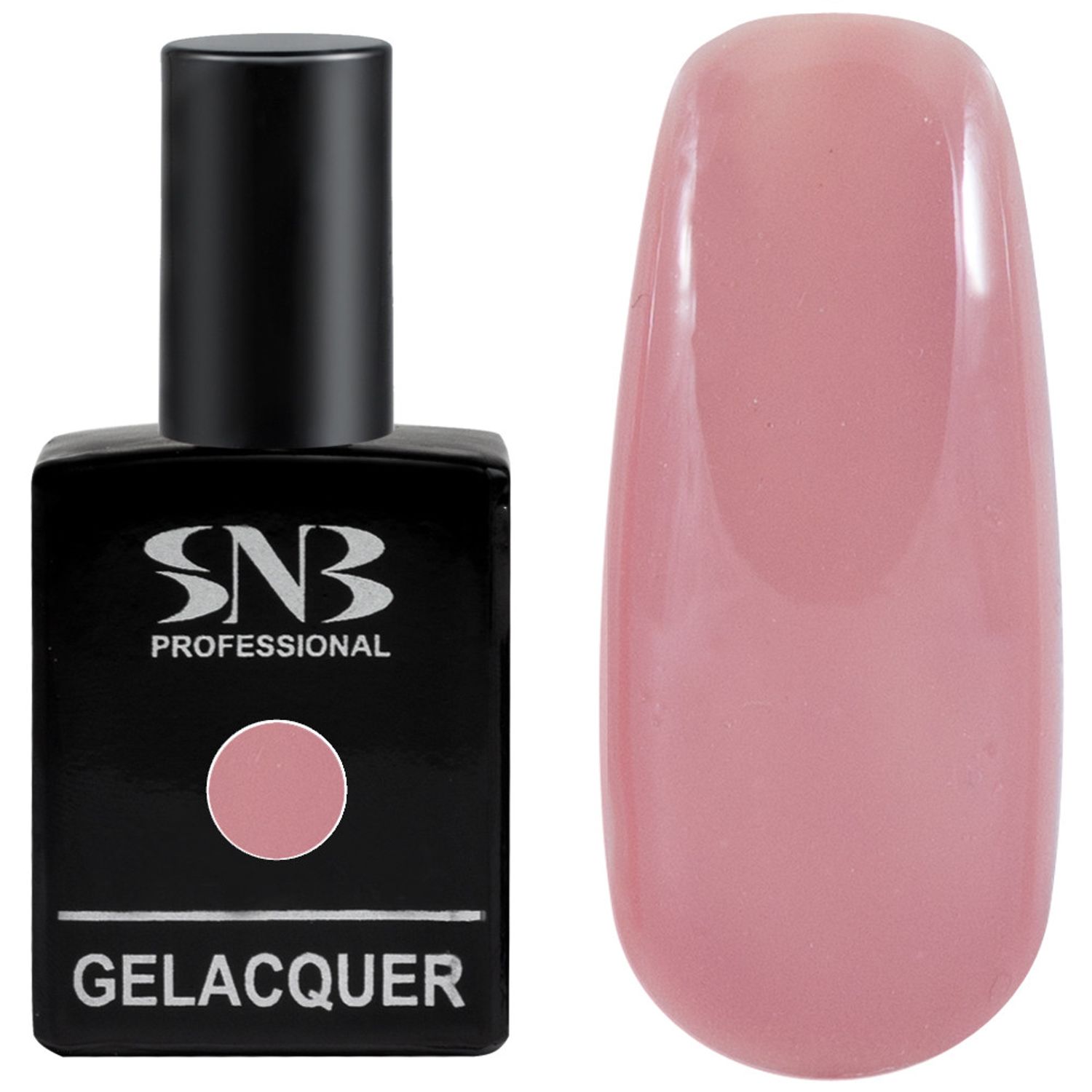Oja Semipermanenta SNB, GL034, Nude Cafe au lait, 15ml fotografia produsului