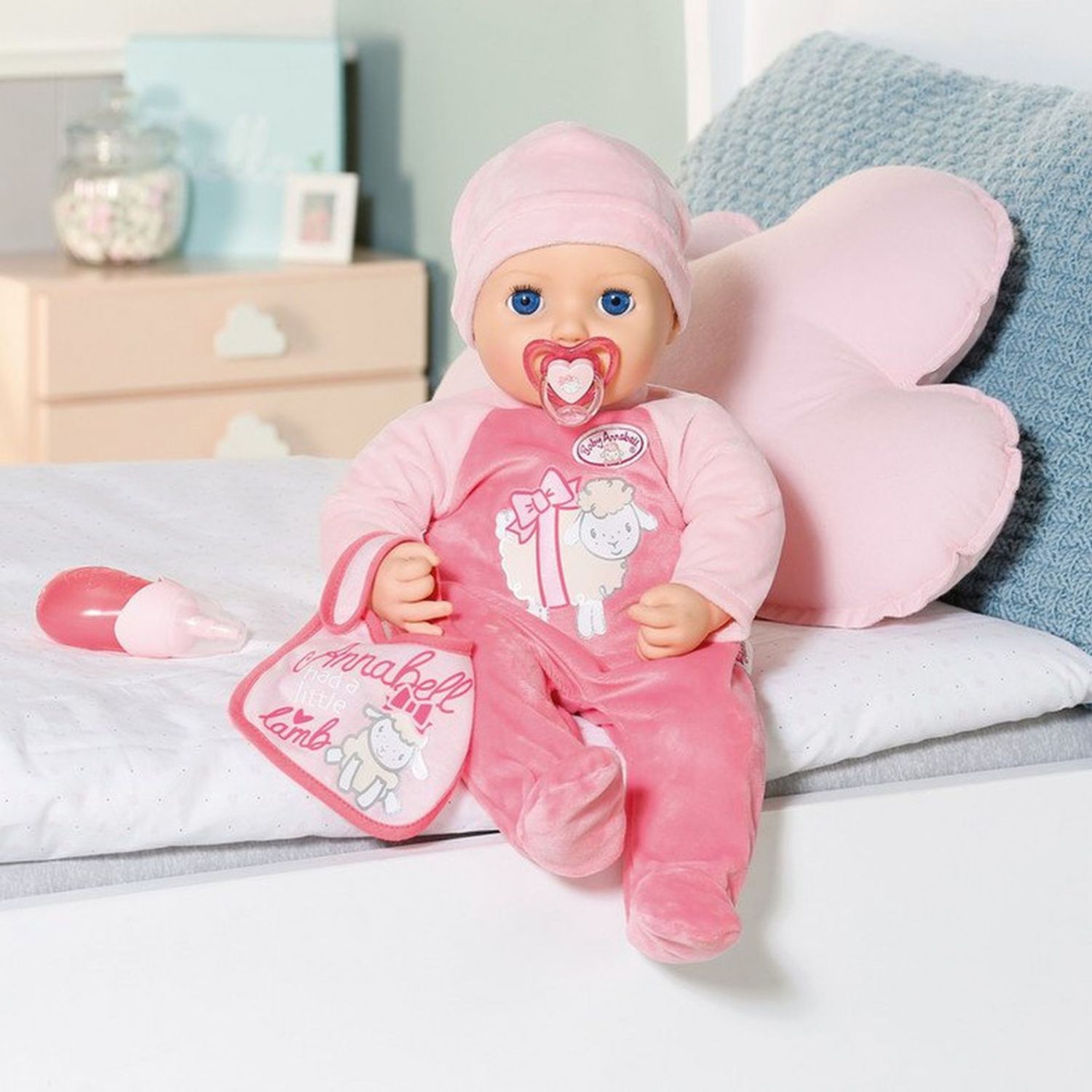 Baby Annabell - Papusa interactiva corp moale, 43 cm fotografia produsului View 4 L