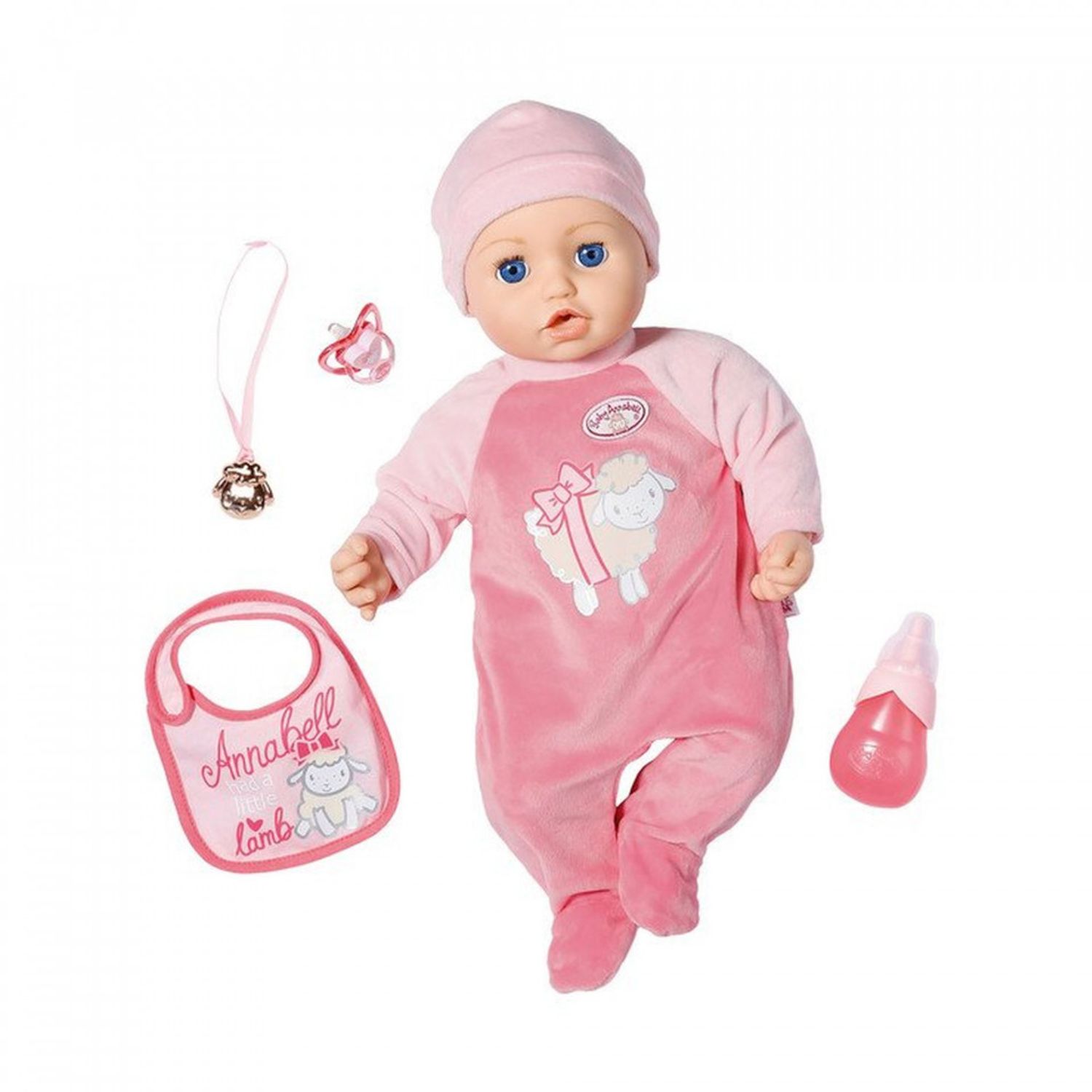 Baby Annabell - Papusa interactiva corp moale, 43 cm fotografia produsului View 6 L